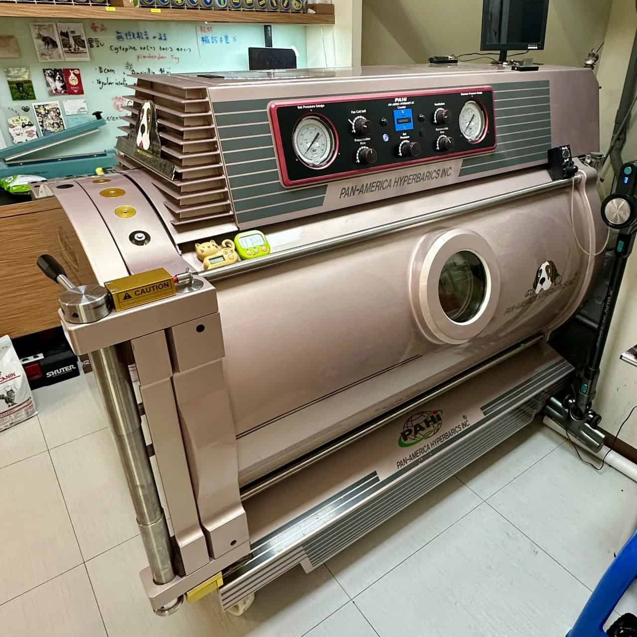 A large machine in a roomAI-generated content may be incorrect.